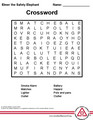 Home Safety Crossword