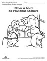 Elmer à bord de l’autobus scolaire.