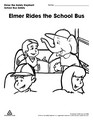 Elmer Rides the School Bus 